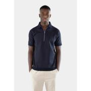 Klassieke Schoenen Ciszere 20079-008 Clay Jersey Half Zip Navy