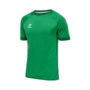 T-shirt Korte Mouw hummel T-shirt Lead vert