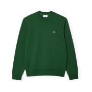 Trui Lacoste Brushed Sweatshirt - Vert