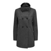 Mantel Only 15358884 BLAKE-DARK GREY MELANGE