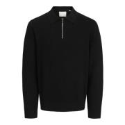 Trui Jack &amp; Jones 12281743 MILANO STITCH-BLACK