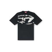 T-shirt Korte Mouw Diesel A13019 0DQAU T-BOXT-N14-9XX BLACK