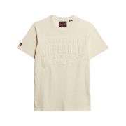 T-shirt Korte Mouw Superdry T-shirt à logo en relief manches courtes