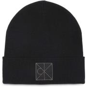 Muts Calvin Klein Jeans Emblem Patch Fine Rib Beanie