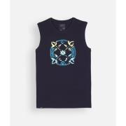 T-shirt Korte Mouw Oxbow Grafisch mouwloos T-shirt SUNFADED