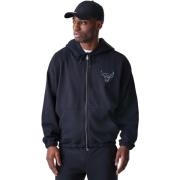 Trainingsjack New-Era Nba Linear Fz Hoodie Chibul Blk