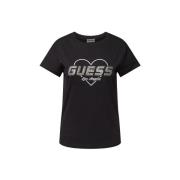 T-shirt Korte Mouw Guess V5GI10K9RM1JBLK