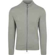 Sweater Suitable Vest Slub Yarn Lichtgroen