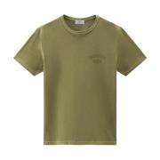 T-shirt Korte Mouw Woolrich -