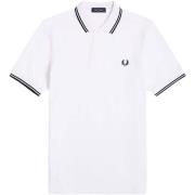 Polo Shirt Korte Mouw Fred Perry Fp Twin Tipped Fred Perry Shirt