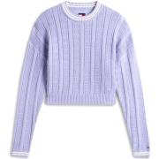 Trui Tommy Jeans Tjw Boxy Flag Cable