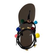 Sandalen Uzurii Pompom