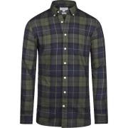 Overhemd Lange Mouw Mcgregor Overhemd Ruit Groen Blauw