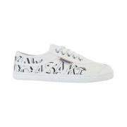 Lage Sneakers Kawasaki Kawasaki Graffiti Canvas Shoe K202416 1002 Whit...