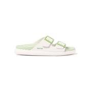 Slippers Vegtus Tanami Stripes Green Cactus