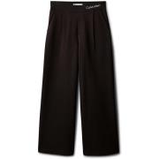 Harembroek Calvin Klein Jeans Logo Tape Wide Leg Punto Pant