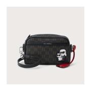 Schoudertas Karl Lagerfeld MONOGRAM CC SLIM CMB