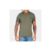 Polo Shirt Korte Mouw Fred Perry Twin tipped polo