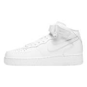 Hoge Sneakers Nike Air Force 1 Mid '07 White