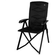 Buitenstoelen Aktive Chaise d'extérieur pliante noire 5 positions régl...