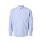 Overhemd Lange Mouw Selected Slimsun L/S Shirt - Cashmere Blue