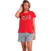 Pyjama's / nachthemden Admas Pyjamashort t-shirt Mickey NY Summer Disn...