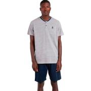 Pyjama's / nachthemden Admas Pyjamashort t-shirt Espiga