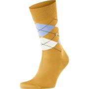 Socks Burlington Manchester Sok Ruit Geel 1334