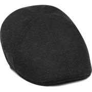 Hoed Suitable Flat Cap Wool Herringbone Donkergroen