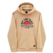 Sweater Vans Sweat à Capuche Outdoor Club Beige