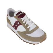 Lage Sneakers Saucony Jazz Original Vintage S70368-117 Tan/White/Wine