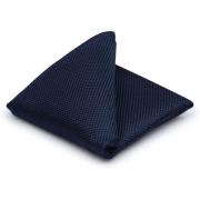 Schoenaccessoires Suitable Seide Einstecktuch Navy