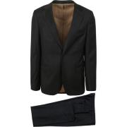 Kostuum Suitable Kostuum Wol Uni Zwart