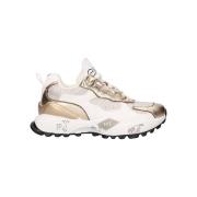 Lage Sneakers Exé Shoes EXÉ Sneakers D190608-22A - White/Gold