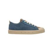 Lage Sneakers Sanjo K230 Washed - Ocean Colorbust