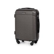 Koffer Solier Walizka Podrózna Mala Abs Stl945 Ciemnoszara