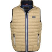 Vest New Zealand Auckland NZA Bodywarmer Puffer Beige