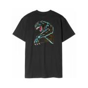 T-shirt Korte Mouw Santa Cruz Natas sketch panther t-shirt