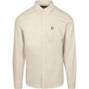 Overhemd Lange Mouw Lyle &amp; Scott Lyle Scott Shirt Plain Oxford Ecr...