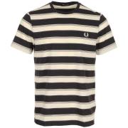 T-shirt Korte Mouw Fred Perry Fine Stripe T-Shirt