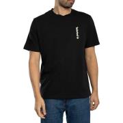 T-shirt Korte Mouw Timberland T-shirt met ovaal logo op de achterkant