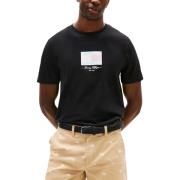 T-shirt Korte Mouw Tommy Hilfiger ITHACA FLAG TEE MW0MW39349