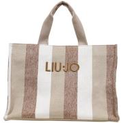 Tas Liu Jo L TOTE STRIPED CANVAS 2A6026 T2176