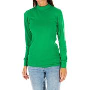 T-Shirt Lange Mouw Kisses And Love 1625-M-VERDE
