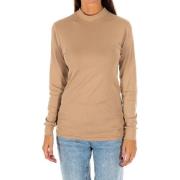 T-Shirt Lange Mouw Kisses And Love 1625-M-CAMEL