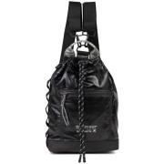 Rugzak Munich Deep Recycled Drawstring Backpack Black 7113594