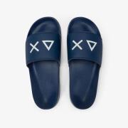 Teenslippers Sun68 X36110 SLIPPERS LOGO-94 07 NAVY BLUE