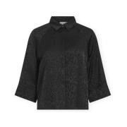 Overhemd Vila Salina Shirt - Black Beauty