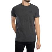 T-shirt Korte Mouw Superdry Essentieel EMB-T-shirt met logo