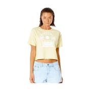 T-shirt Korte Mouw Rip Curl T-shirt Rip Curl Playabella Crop
